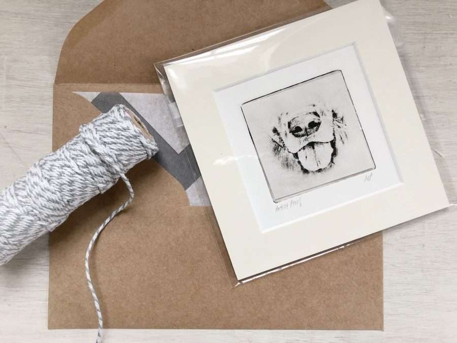 Cavalier Portrait Dog Nose Print image 1
