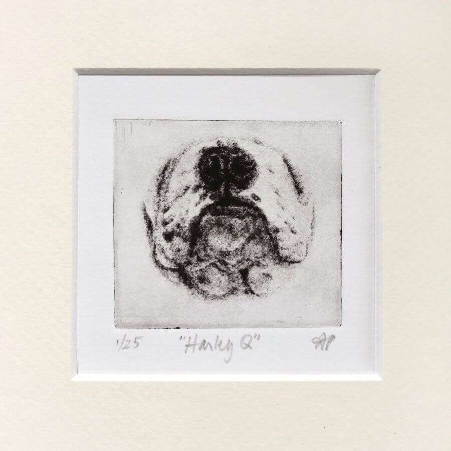 English Bulldog Nose Dog Portrait image 3