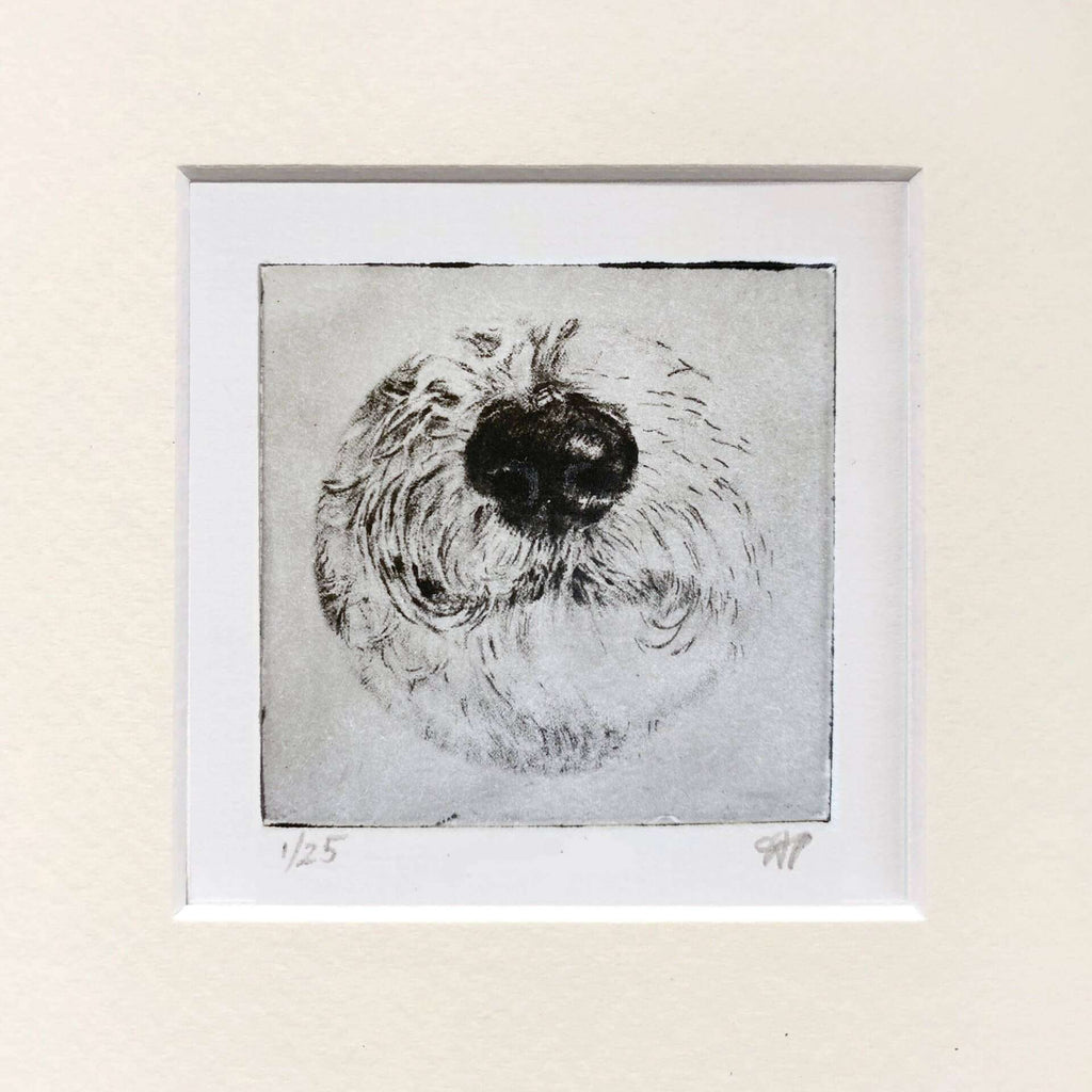 Doodle Portrait Dog Nose Print image 0
