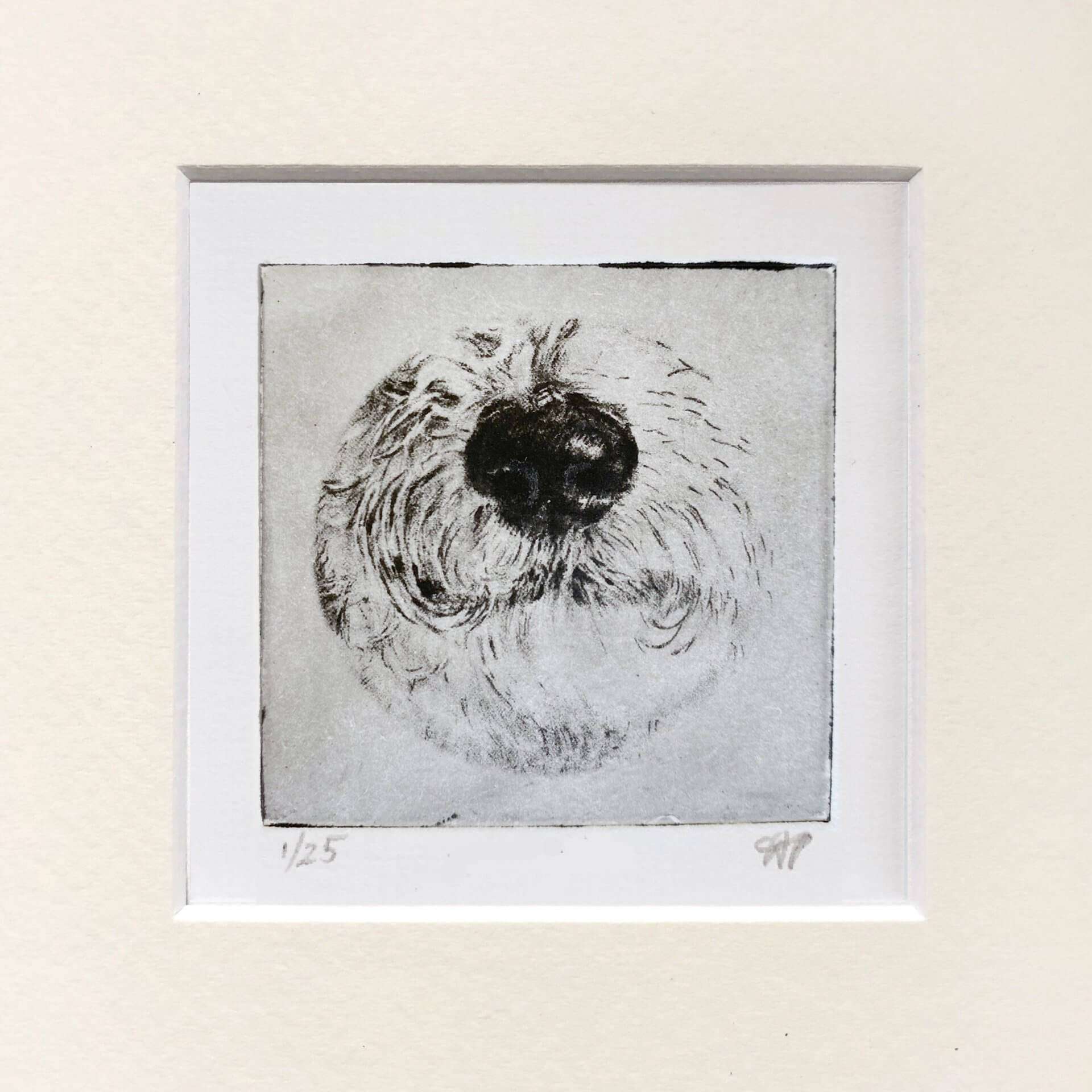 Doodle Portrait Dog Nose Print image 0